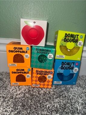 J’adore Textured Gum Droppable Diamond donut squishy toy lot from Target